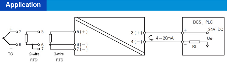 RTD/TC,Isolator(1 channel,Loop powered)